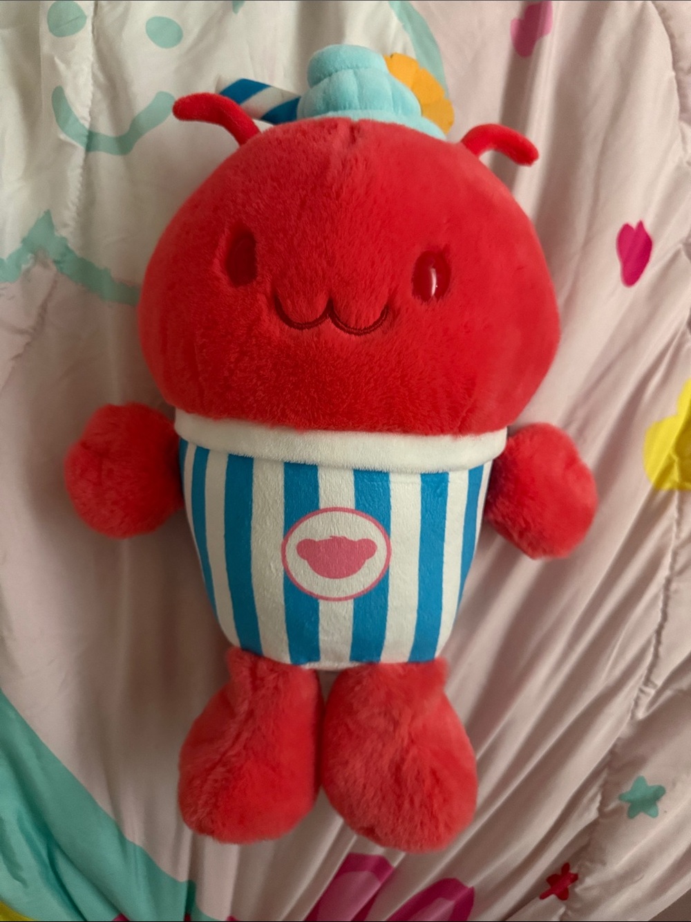 Fruit Punch Lobster Slushie Plushie